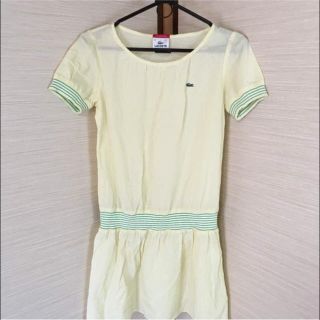 ラコステ(LACOSTE)のラコステ  ミニワンピース  M(ミニワンピース)