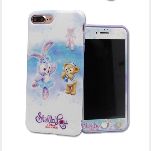 Disney(ディズニー)の即翌日発送★ステラルー★セット★iPhoneケース★ガラスフィルム★セット スマホ/家電/カメラのスマホアクセサリー(保護フィルム)の商品写真