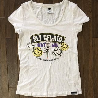 スライ(SLY)のSLY スライ★バニー プリントロゴＴシャツ★Sサイズ(Tシャツ(半袖/袖なし))