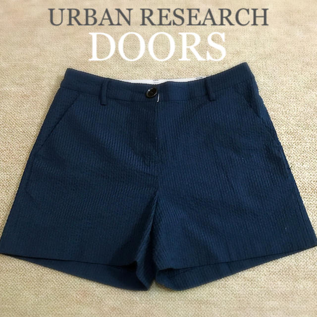 URBAN RESEARCH(アーバンリサーチ)のアーバンリサーチ ドアーズ＊ネイビー ショートパンツ レディースのパンツ(ショートパンツ)の商品写真