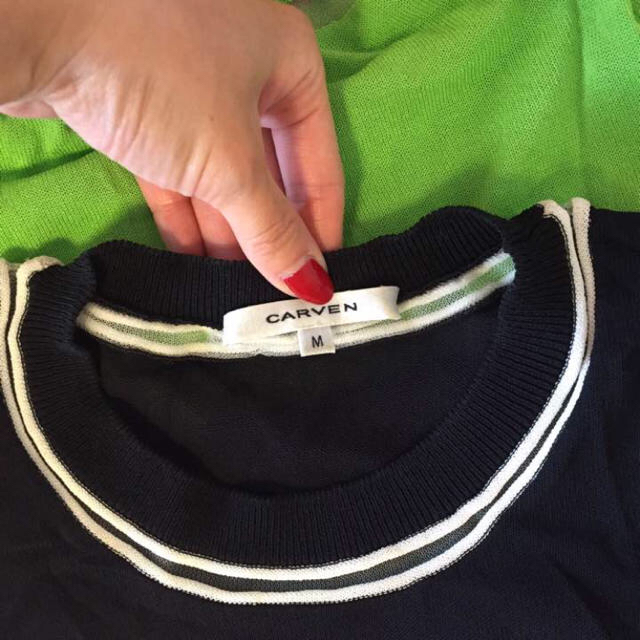 CARVEN(カルヴェン)のcarven 半袖 レディースのトップス(Tシャツ(半袖/袖なし))の商品写真