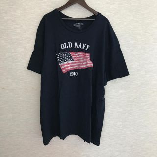 オールドネイビー(Old Navy)のUSA古着 BIGTシャツ【XXL】オールドネイビー(Tシャツ/カットソー(半袖/袖なし))