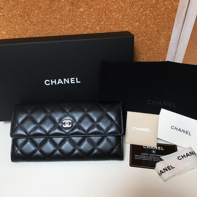 CHANEL(シャネル)のちゅーる様 専用！！CHANELシャネル 長財布 美品！ メンズのファッション小物(長財布)の商品写真