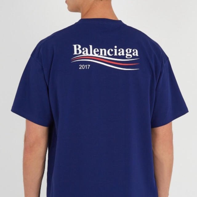 Tシャツ/カットソー(半袖/袖なし)新品 XSサイズ【Balenciaga バレンシアガ】オーバーサイズ Tシャツ