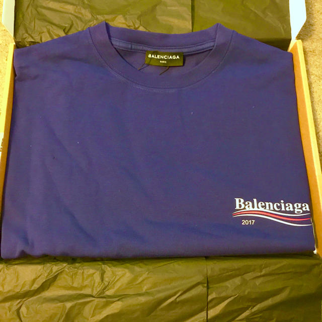 Balenciaga(バレンシアガ)の新品 XSサイズ【Balenciaga バレンシアガ】オーバーサイズ Tシャツ メンズのトップス(Tシャツ/カットソー(半袖/袖なし))の商品写真