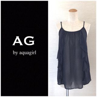 エージーバイアクアガール(AG by aquagirl)の❤️送料込❤️AG by aquagirl シフォンキャミソール エージー(キャミソール)