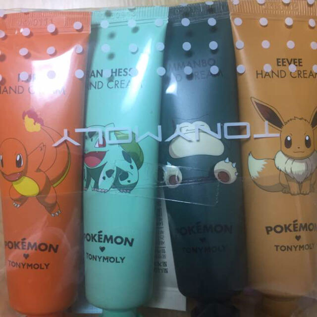 TONY MOLY(トニーモリー)のトニーモリー（TONYMOLY） ポケモン ハンドクリーム 全種類8本セット コスメ/美容のボディケア(ハンドクリーム)の商品写真