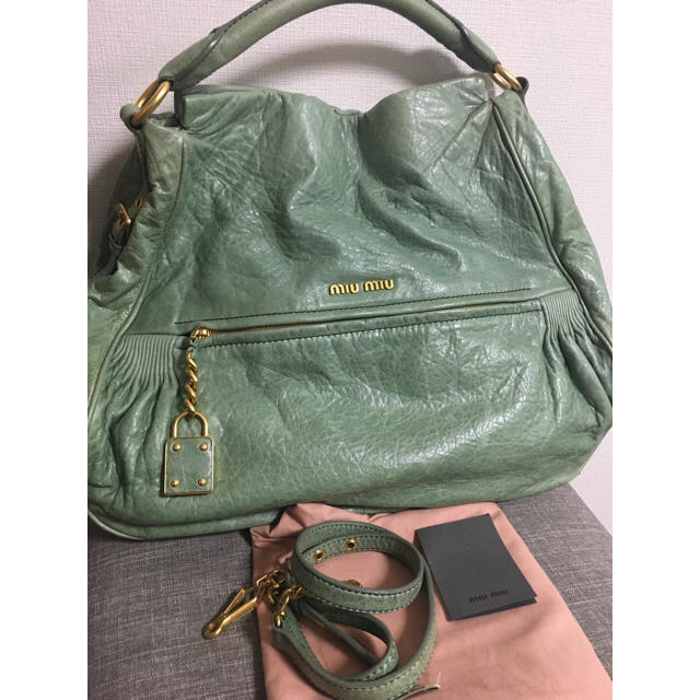 レディースMIU MIU 2way ハンドバッグ