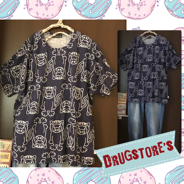 drug store's(ドラッグストアーズ)のドラッグストアーズ Ｔシャツ レディースのトップス(Tシャツ(半袖/袖なし))の商品写真