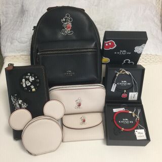 コーチ(COACH)の週末限定♡サマーセール♡新品未使用♡送料無料♡コーチ×ディズニー♡ミッキーグッズ(財布)