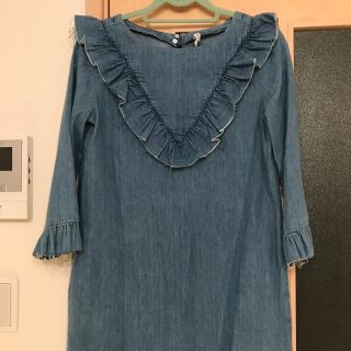 ザラ(ZARA)のZARA 今季 デニムチュニック(チュニック)