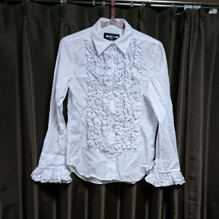 【新品・未使用】SEXY DYNAMITE LONDON　シースルーフリルシャツ