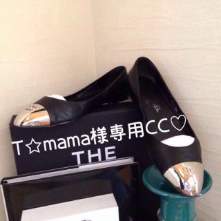 シャネル(CHANEL)の飽きのない✨メタルCCバレエシューズ♡(ハイヒール/パンプス)