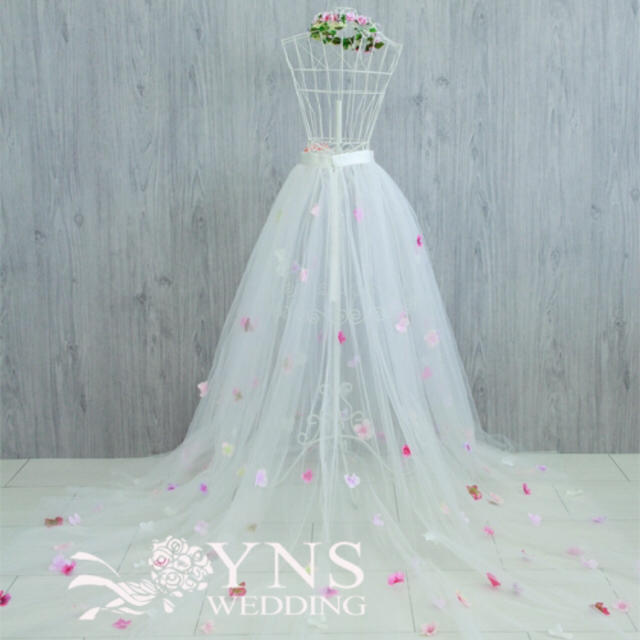 アウトレット特売 YNS WEDDING オーバースカート オーバードレス | www