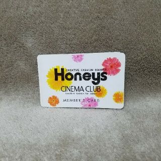 ハニーズ(HONEYS)のハニーズ　ポイントカード(その他)