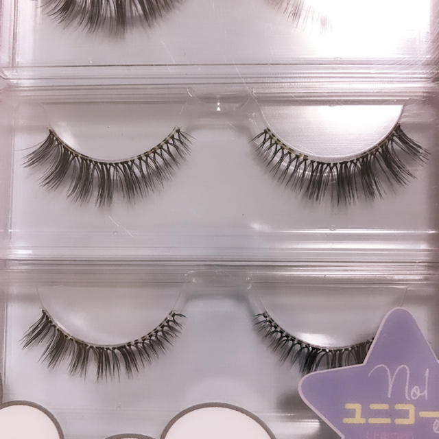 サンリオ(サンリオ)のDiamond Lash ×Kiki&Lalaつけまつげ 魔法のつけまユニコーン コスメ/美容のベースメイク/化粧品(つけまつげ)の商品写真