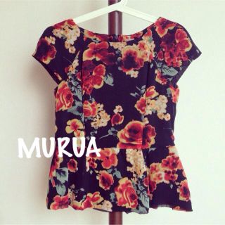 ムルーア(MURUA)の美品❤︎MURUAトップス(カットソー(半袖/袖なし))