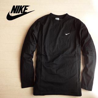 ナイキ(NIKE)の新品 Mサイズ NIKE ナイキ 黒ロンT(Tシャツ/カットソー(七分/長袖))