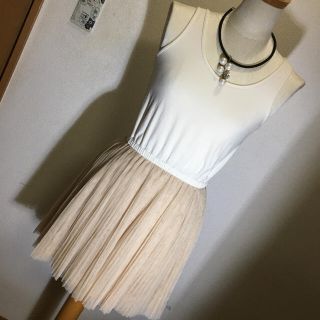 ココディール(COCO DEAL)の♡COCO DEAL/チュールワンピース/美品　2 (ひざ丈ワンピース)