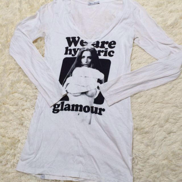 HYSTERIC GLAMOUR(ヒステリックグラマー)のヒステリックグラマーTシャツワンピ レディースのワンピース(ミニワンピース)の商品写真