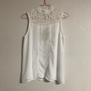 ムルーア(MURUA)のMURUA ノースリブラウス レース ZARA moussy EMODA SLY(シャツ/ブラウス(半袖/袖なし))