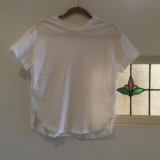 アダムエロぺ(Adam et Rope')のadam et Rope ☆ 袖切り替えサイドスリットTシャツ(Tシャツ(半袖/袖なし))