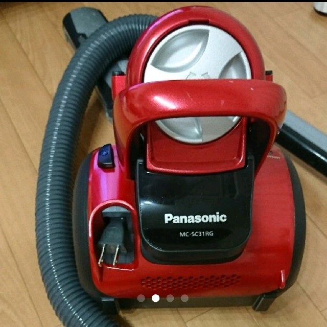 パナソニック Panasonic 掃除機 サイクロン 赤 上位モデル