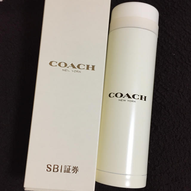 COACH(コーチ)の新品未使用♡COACH/コーチ♡オリジナル ステンレスボトル/タンブラー インテリア/住まい/日用品のキッチン/食器(タンブラー)の商品写真