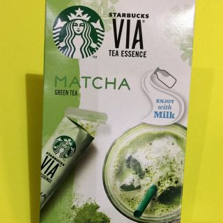 スターバックスコーヒー(Starbucks Coffee)のスターバックス VIA ティーエッセンス 抹茶 Green Tea(コーヒー)