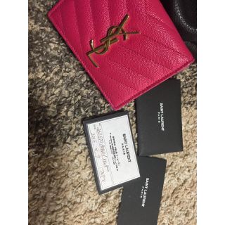 サンローラン(Saint Laurent)の専用  サンローラン 本物 ピンク 折財布(財布)