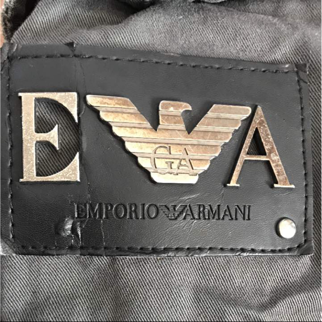 Emporio Armani(エンポリオアルマーニ)のエンポリオアルマーニ メンズ カーゴパンツ 48サイズ 大きめ カーキ 送料無料 メンズのパンツ(ワークパンツ/カーゴパンツ)の商品写真