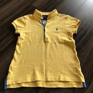 ラルフローレン(Ralph Lauren)のラルフローレン キッズ フリルスタンドカラー ポロシャツ 5T(Tシャツ/カットソー)