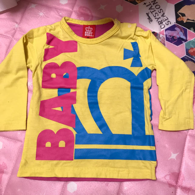 BABYDOLL(ベビードール)のBABY DOLL ロンＴ キッズ/ベビー/マタニティのキッズ服女の子用(90cm~)(Tシャツ/カットソー)の商品写真