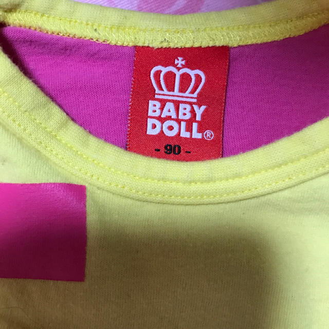 BABYDOLL(ベビードール)のBABY DOLL ロンＴ キッズ/ベビー/マタニティのキッズ服女の子用(90cm~)(Tシャツ/カットソー)の商品写真