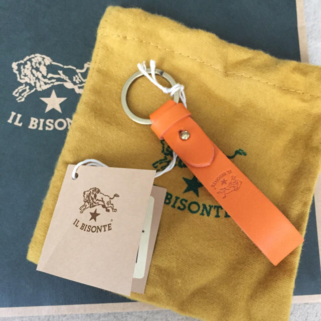 IL BISONTE(イルビゾンテ)の新品未使用 イルビゾンテ キーホルダー レディースのファッション小物(キーホルダー)の商品写真