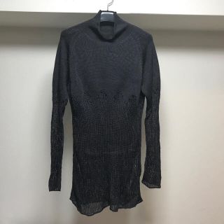 ワイズ(Y's)のY's ヨウジヤマモト ワイズ 編みグラデーションニット ワンピース カットソー(ミニワンピース)