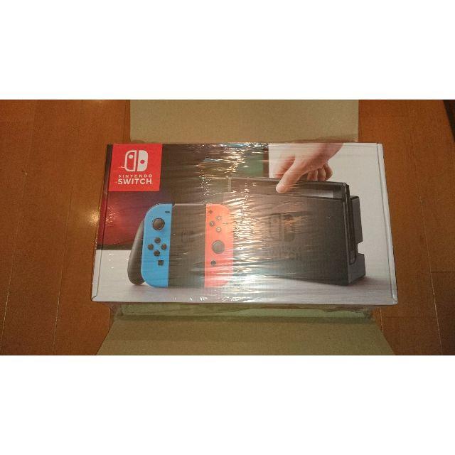 任天堂 - Nintendo Switch本体 Joy-Con(L)ネオンブルー/(R)