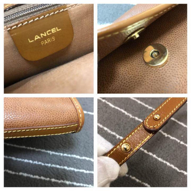 LANCEL(ランセル)の古着/LANCEL/イタリア製/レザー/ショルダーバッグ/0804 レディースのバッグ(ショルダーバッグ)の商品写真