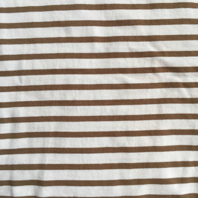 dholic(ディーホリック)のリブネックボーダーTシャツ レディースのトップス(Tシャツ(長袖/七分))の商品写真