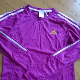 アディダス(adidas)のadidas レディース長袖Tシャツ(Tシャツ(長袖/七分))