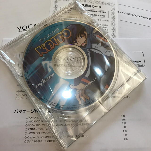 KRYPTON(クリプトン)のボーカロイド KAITO  エンタメ/ホビーのCD(ボーカロイド)の商品写真