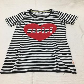 レピピアルマリオ(repipi armario)の可愛いボーダーTシャツ  repipi (Tシャツ(半袖/袖なし))