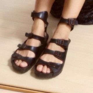 ビルケンシュトック(BIRKENSTOCK)の新品‼︎ ビルケンサンダル 37(サンダル)