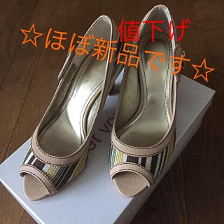 エトヴォス(ETVOS)の『値下げ』etvous  オープントゥ パンプス(ハイヒール/パンプス)