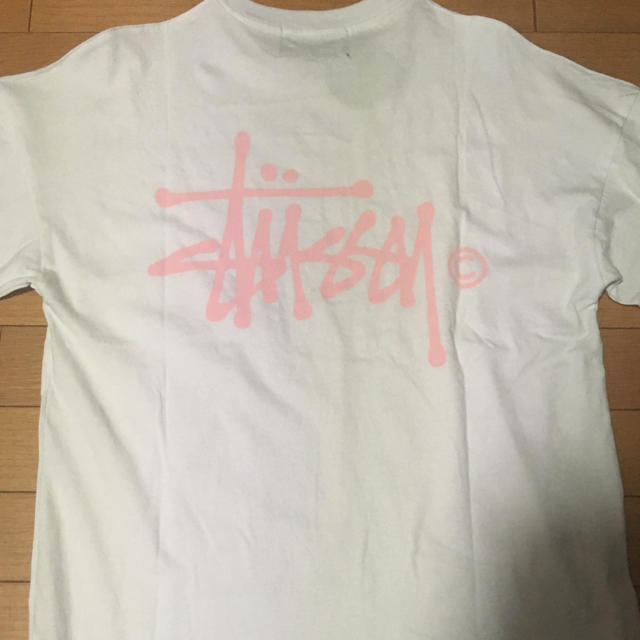 STUSSY(ステューシー)のstussy tシャツ ピンク レディースのトップス(Tシャツ(半袖/袖なし))の商品写真
