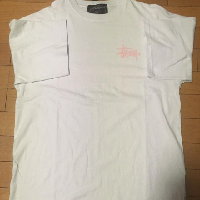 STUSSY(ステューシー)のstussy tシャツ ピンク レディースのトップス(Tシャツ(半袖/袖なし))の商品写真