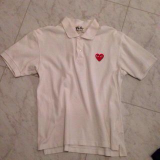 コムデギャルソン(COMME des GARCONS)のPLAY♡ポロシャツ(ポロシャツ)