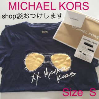 マイケルコース(Michael Kors)の★Sサイズ  ネイビー★Michael kors マイケルコース★ T シャツ(Tシャツ(半袖/袖なし))