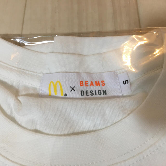 BEAMS(ビームス)の300個限定★マクドナルド BEAMS コラボ Tシャツ ユニセックス　S レディースのトップス(Tシャツ(半袖/袖なし))の商品写真