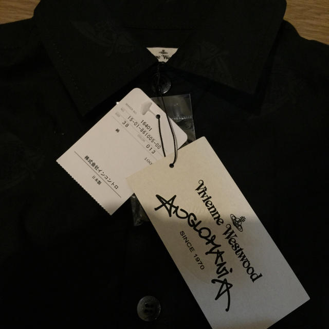 Vivienne Westwood(ヴィヴィアンウエストウッド)の未使用 アングロマニア ロングシャツワンピース レディースのワンピース(ひざ丈ワンピース)の商品写真